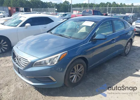 2016 Hyundai Sonata Se из США, поврежденный, VIN 5NPE24AF9GH352257